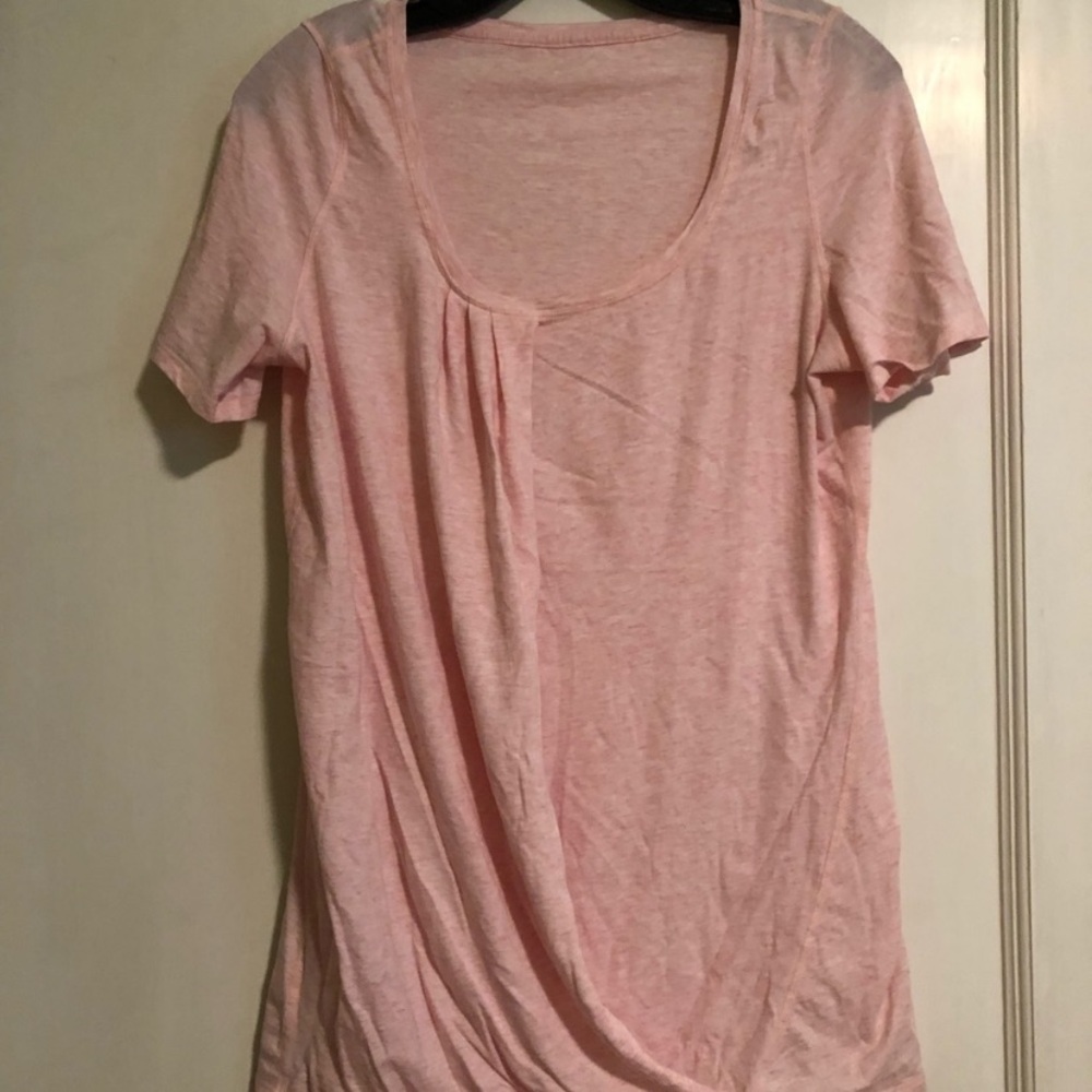 Lululemon yoga open front tshirt